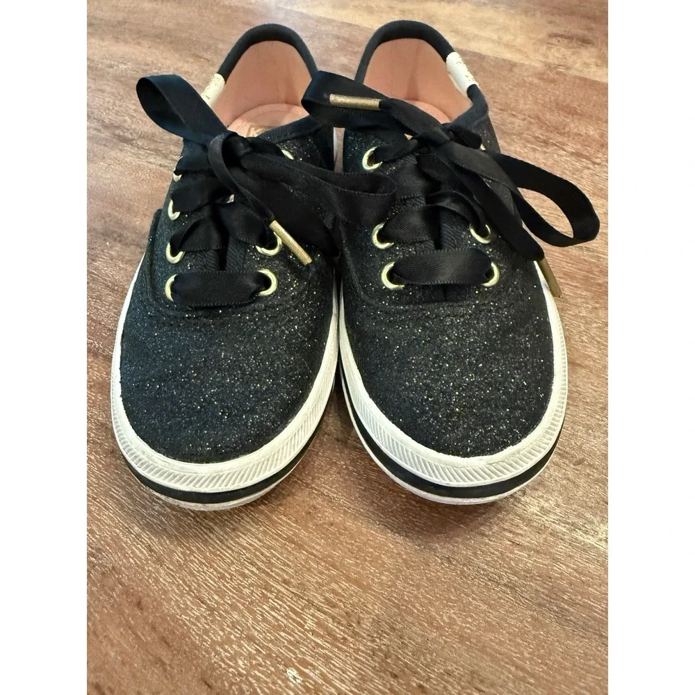Toddler Girl's Keds x Kate Spade Champion Glitter Crib‎ Sneaker Size 8